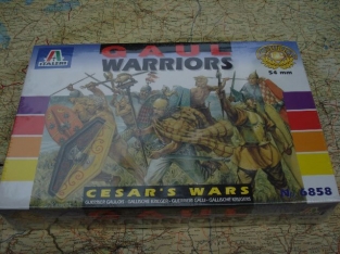 Italeri 6858  GAUL Warriors CEASAR'S WARS